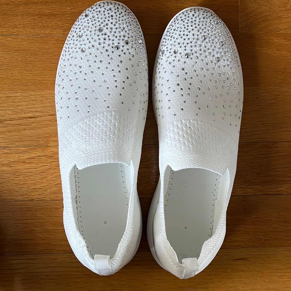 White dressy shoes!